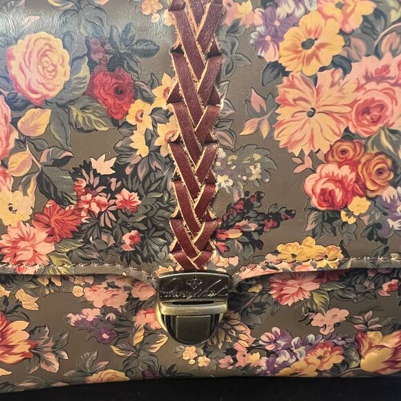 Patricia Nash, Bellizzi, English Country Floral Crossbody/Shoulder Bag - Picture 3 of 13